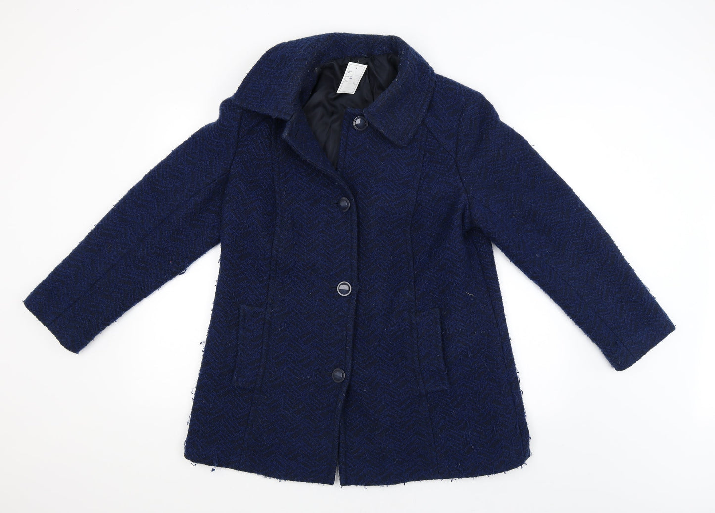 lsle Womens Blue   Jacket Coat Size 16