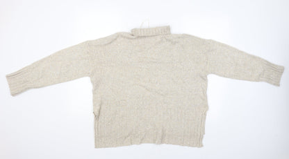 Next Womens Beige   Pullover Jumper Size L