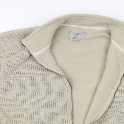 Marks & Spencer Womens Beige   Jacket  Size L