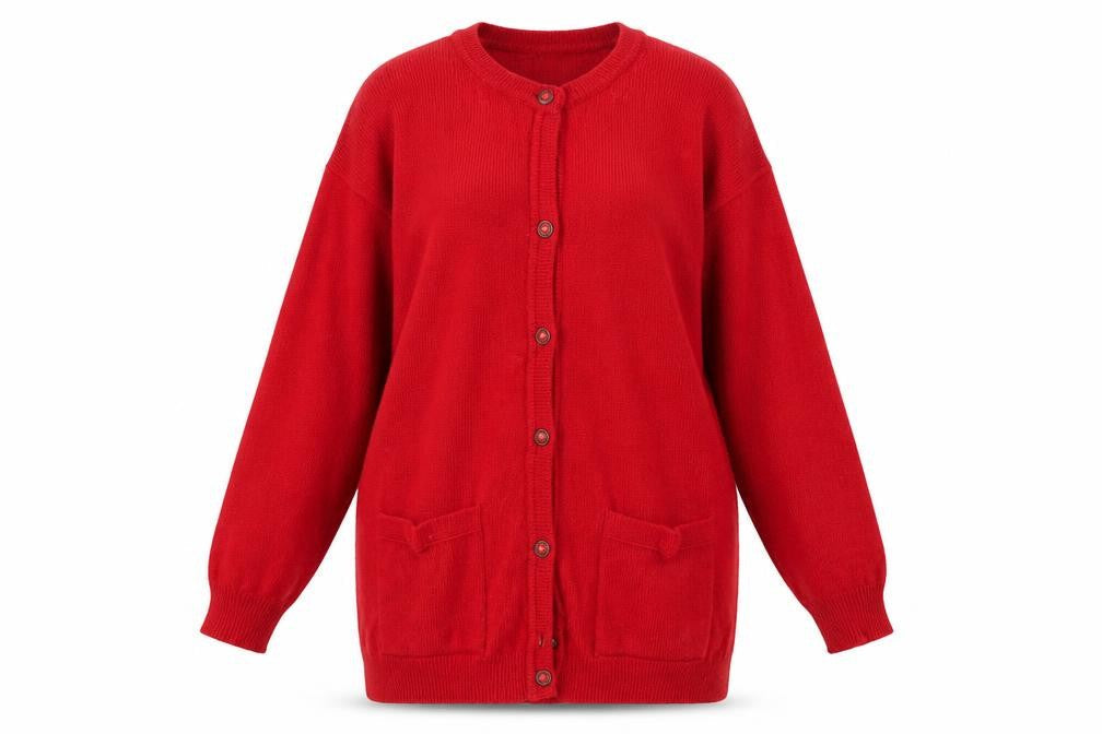 stmichael Womens Red   Jacket Coatigan Size 12