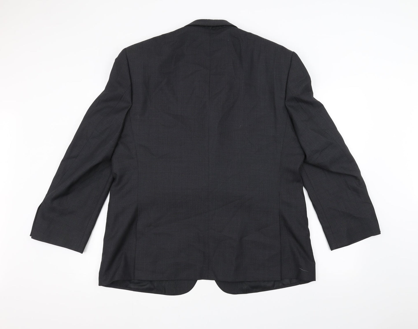 Tom English Mens Black   Jacket Suit Jacket Size 36
