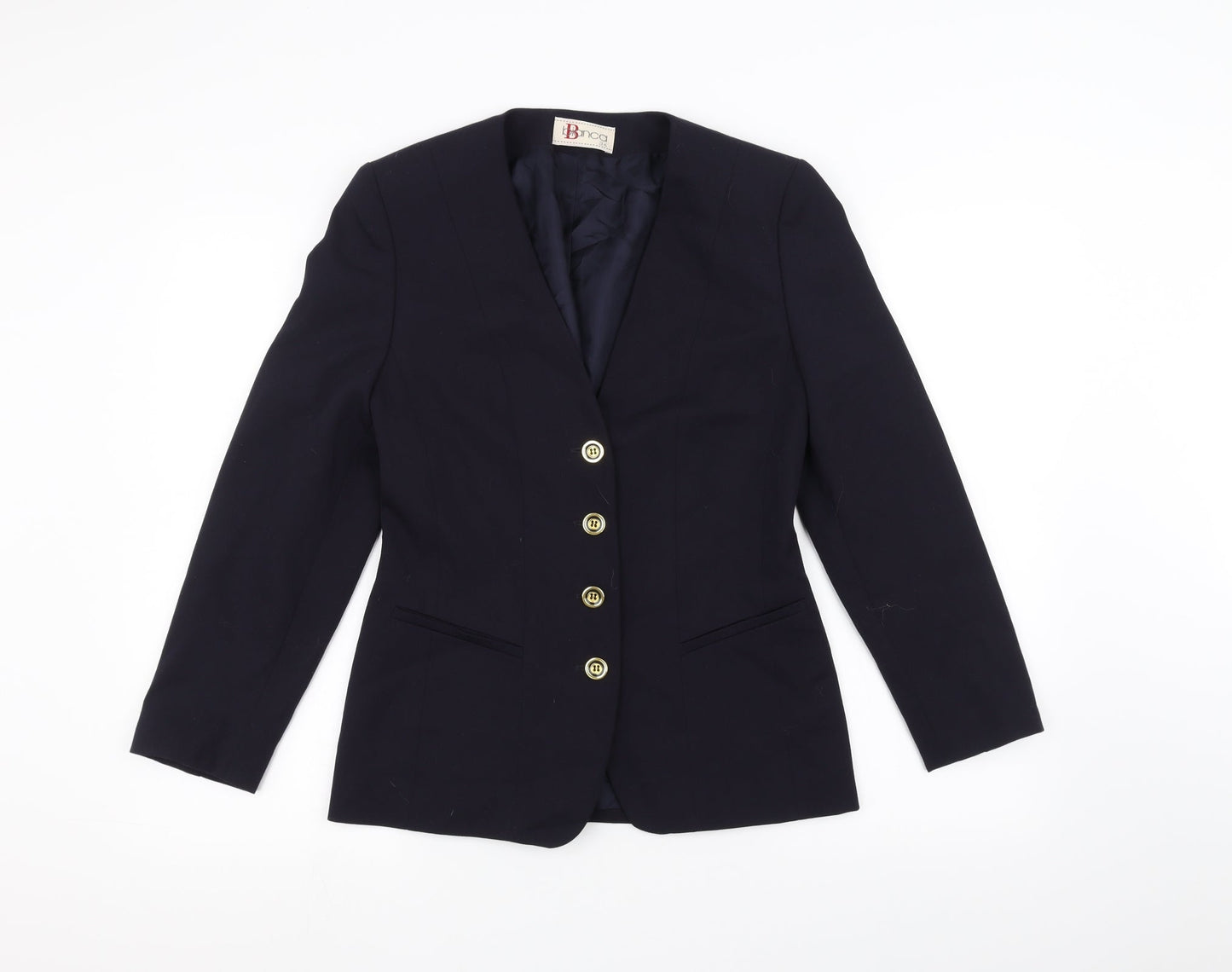 Bianca Womens Blue   Jacket  Size 6