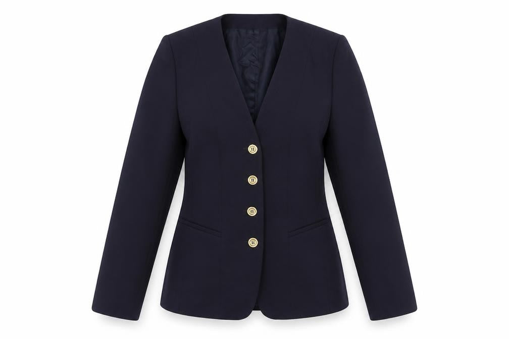 Bianca Womens Blue   Jacket  Size 6