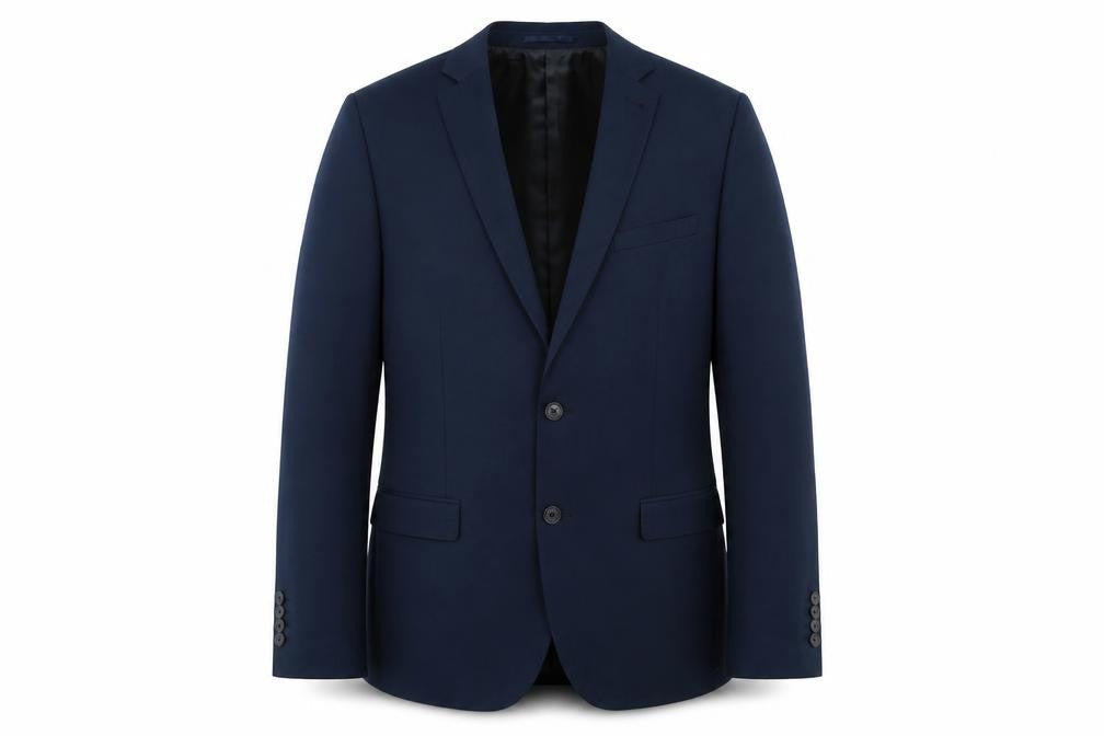 Taylor & Cutter Mens Blue   Jacket Suit Jacket Size 34