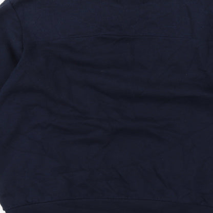 Fabric Mens Blue   Pullover Jumper Size M