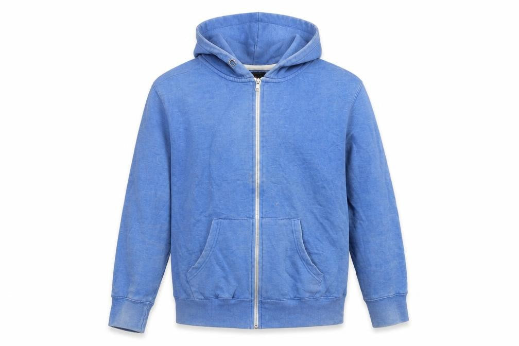 Fury Collection Womens Blue   Full Zip Hoodie Size M
