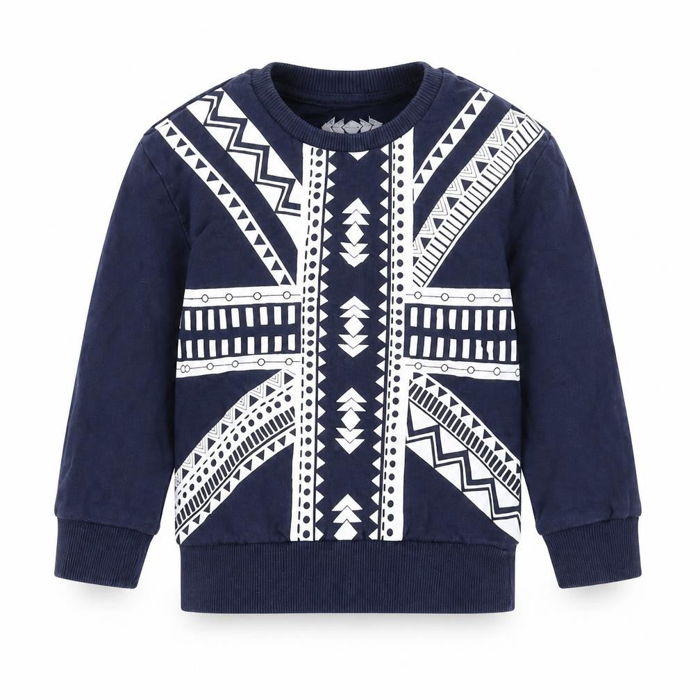 Rebel Girls Blue   Pullover Jumper Size 2-3 Years