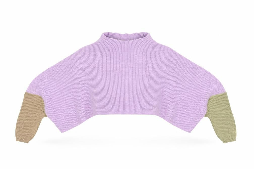PRETTYLITTLETHING Womens Purple  Knit Pullover Jumper Size 16