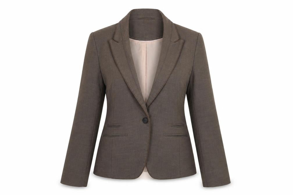 slimfit Womens Beige   Jacket  Size 8