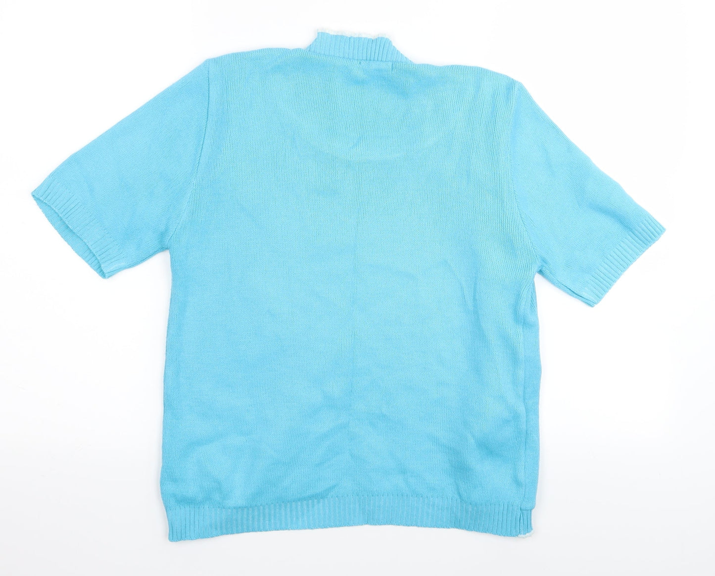 glimpse design Womens Blue   Cardigan Jumper Size S