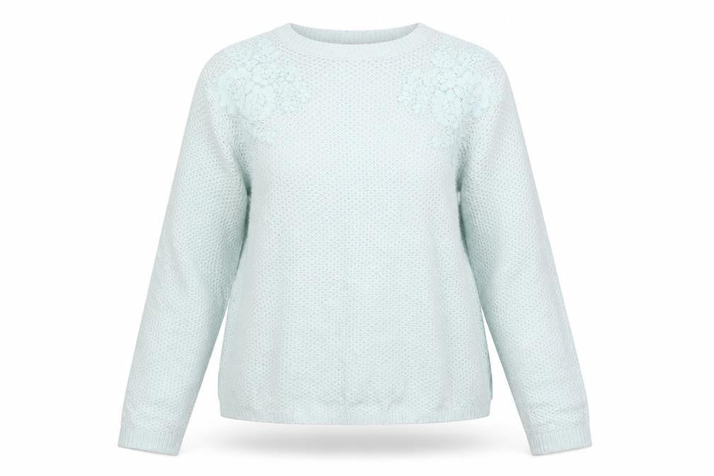 m&s Womens Green   Pullover Jumper Size 14