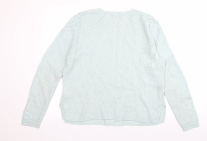 Marks & Spencer Womens Green   Pullover Jumper Size 14