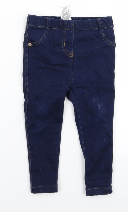 Next Girls Blue    Trousers Size 12 Years