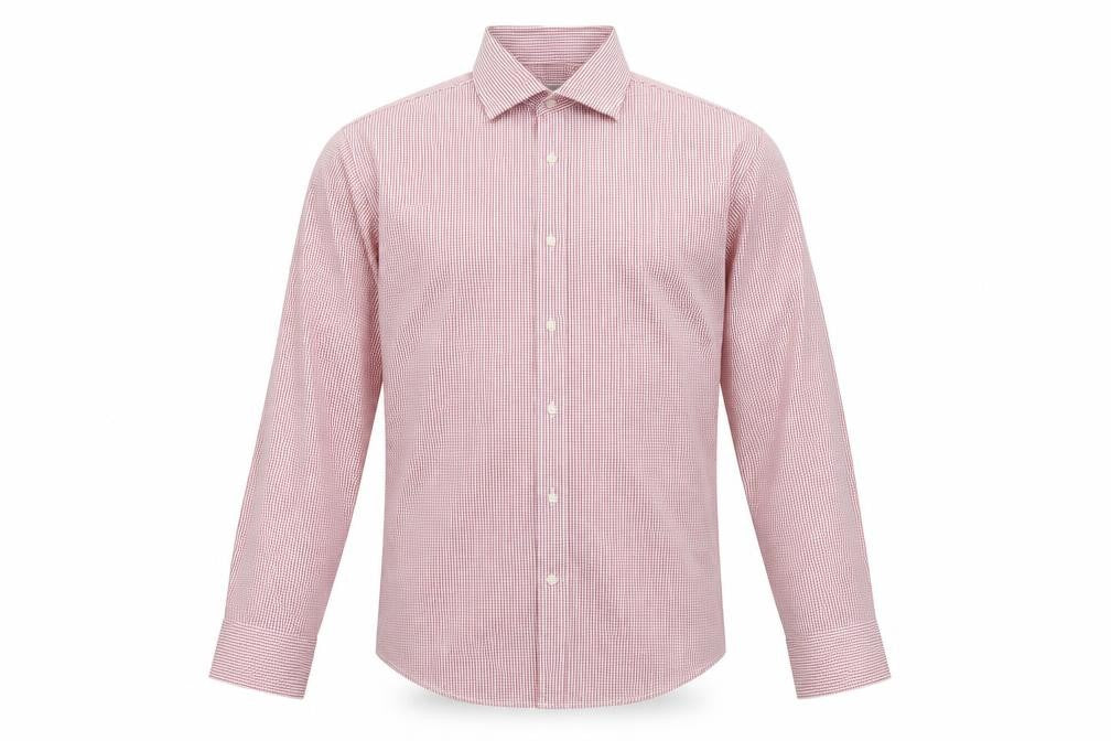 Preworn Mens Red    Button-Up Size 17