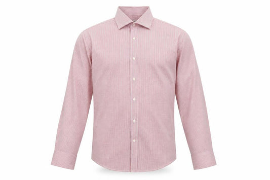 Preworn Mens Red    Button-Up Size 17