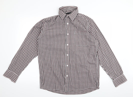 bw Mens White    Button-Up Size 15