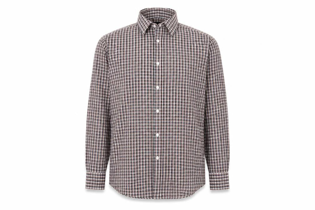 bw Mens White    Button-Up Size 15