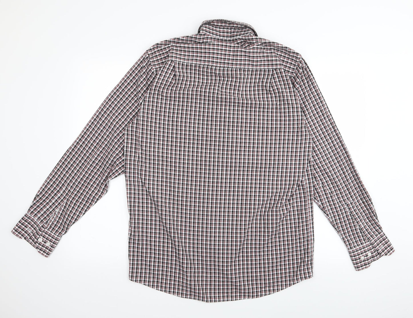 bw Mens White    Button-Up Size 15