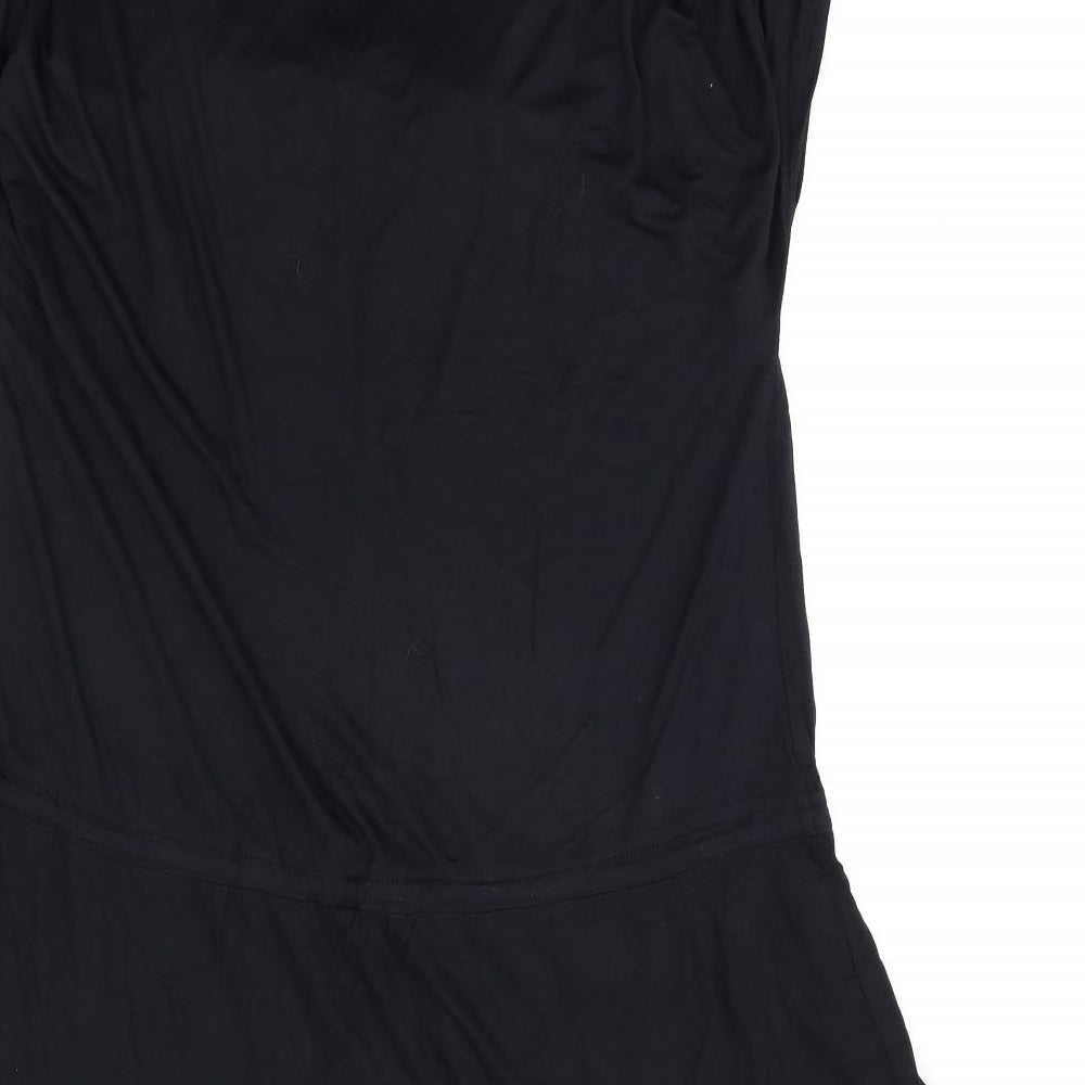 NEXT Womens Black   Shift  Size 14  - Embellished Shoulders