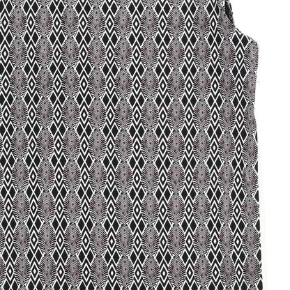 Next Womens Multicoloured Geometric  Shift  Size 12