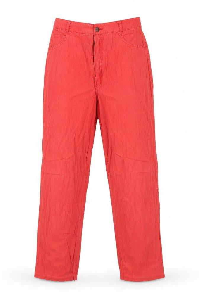 Gary Womens Red   Trousers  Size 40 L27 in