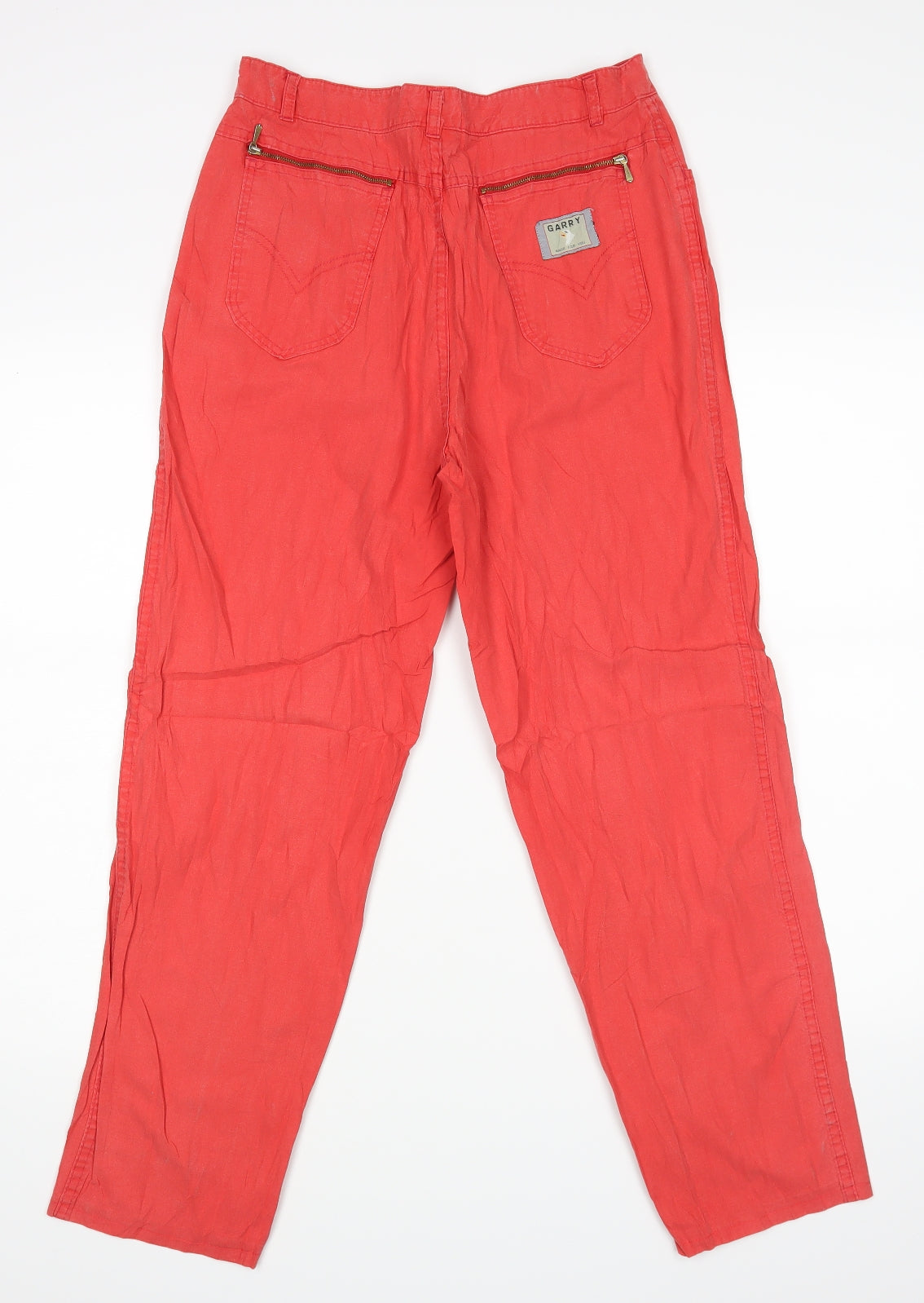 Gary Womens Red   Trousers  Size 40 L27 in
