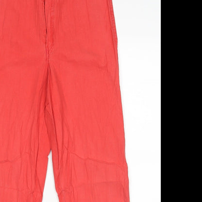 Gary Womens Red   Trousers  Size 40 L27 in