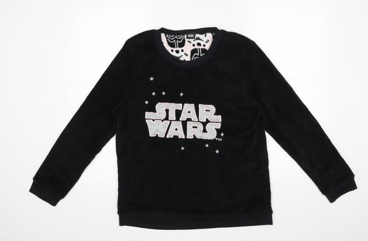 Love to lounge Girls Black   Pullover Jumper Size 14-15 Years  - STAR WARS