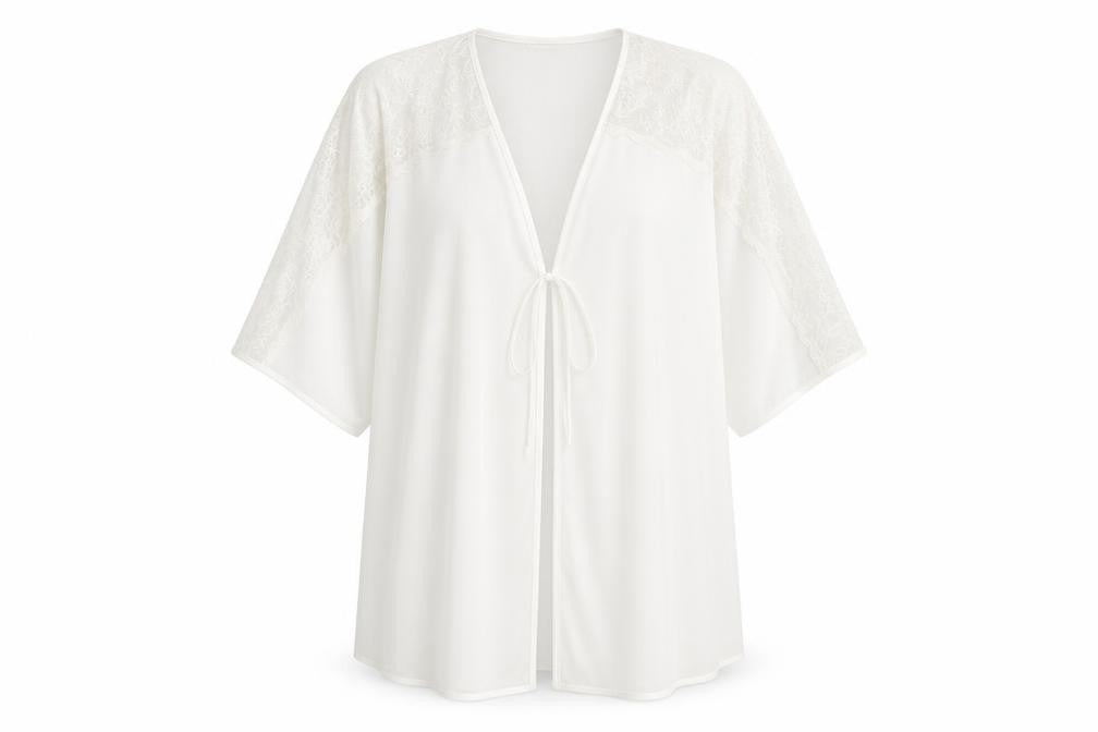 Debenhams Womens White    Robe Size 16
