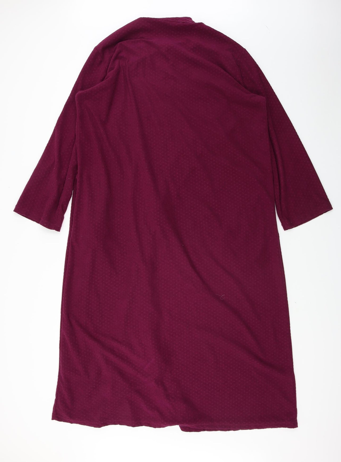 Preworn Womens Purple Solid  Top Dress Size M
