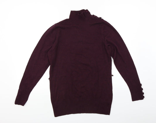 Marks and Spencer Womens Red   Pullover Jumper Size 12
