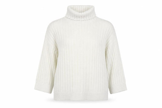 Divided Womens White   Pullover Jumper Size L