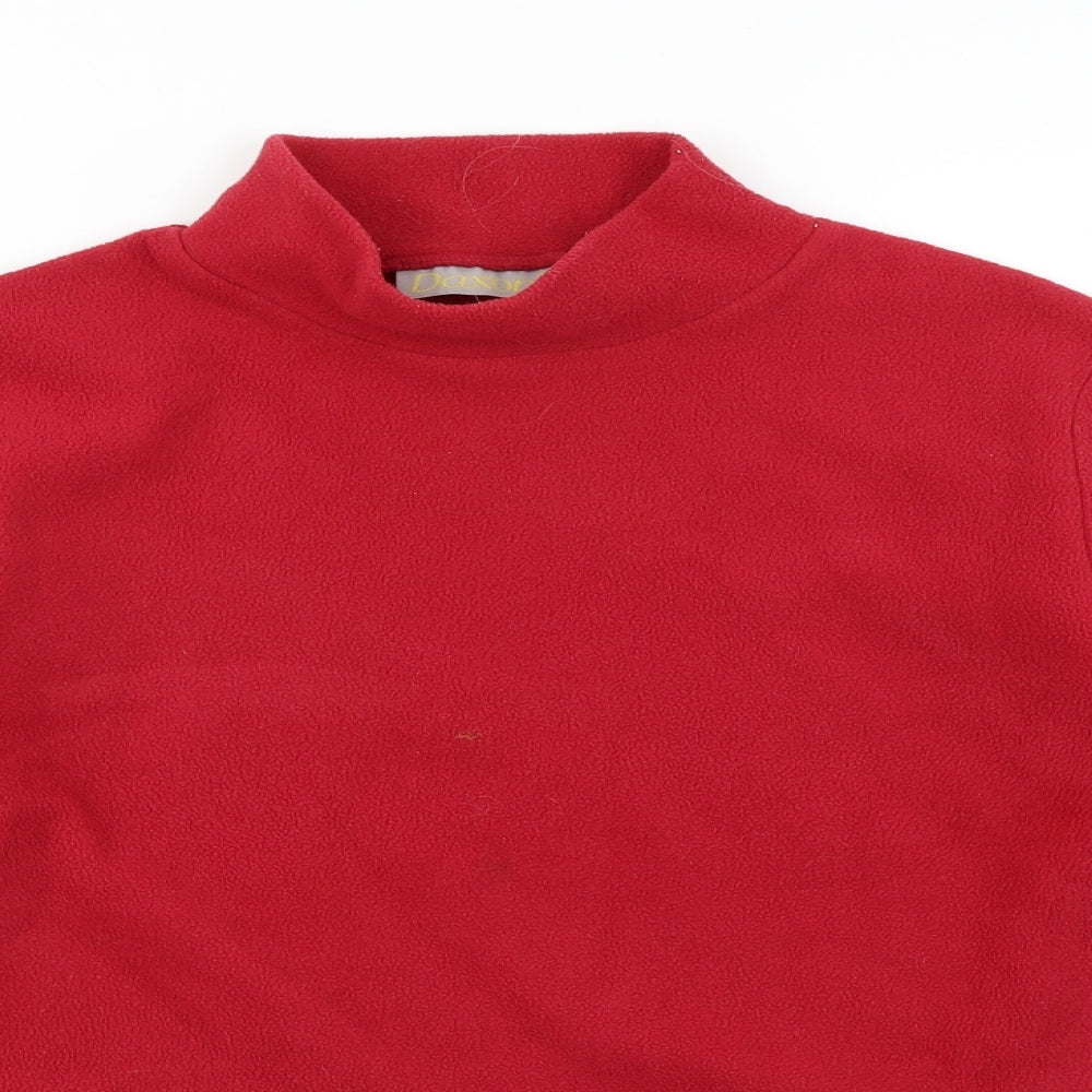 Daxon Womens Red   Pullover Jumper Size 14