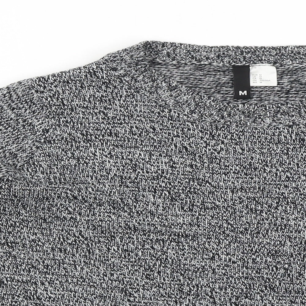 Divided Womens Black   Pullover Jumper Size M