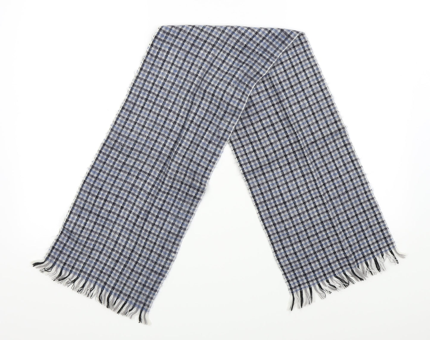 Preworn Unisex Blue   Scarf  One Size