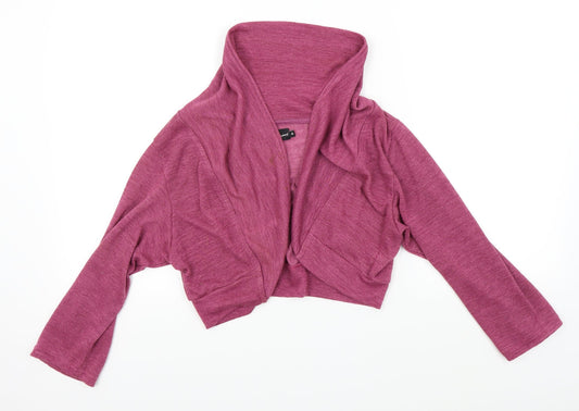 Amari Womens Pink   Shrug Jumper Size 4