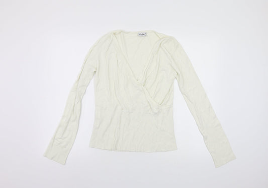 Select Womens White   Pullover Jumper Size 16