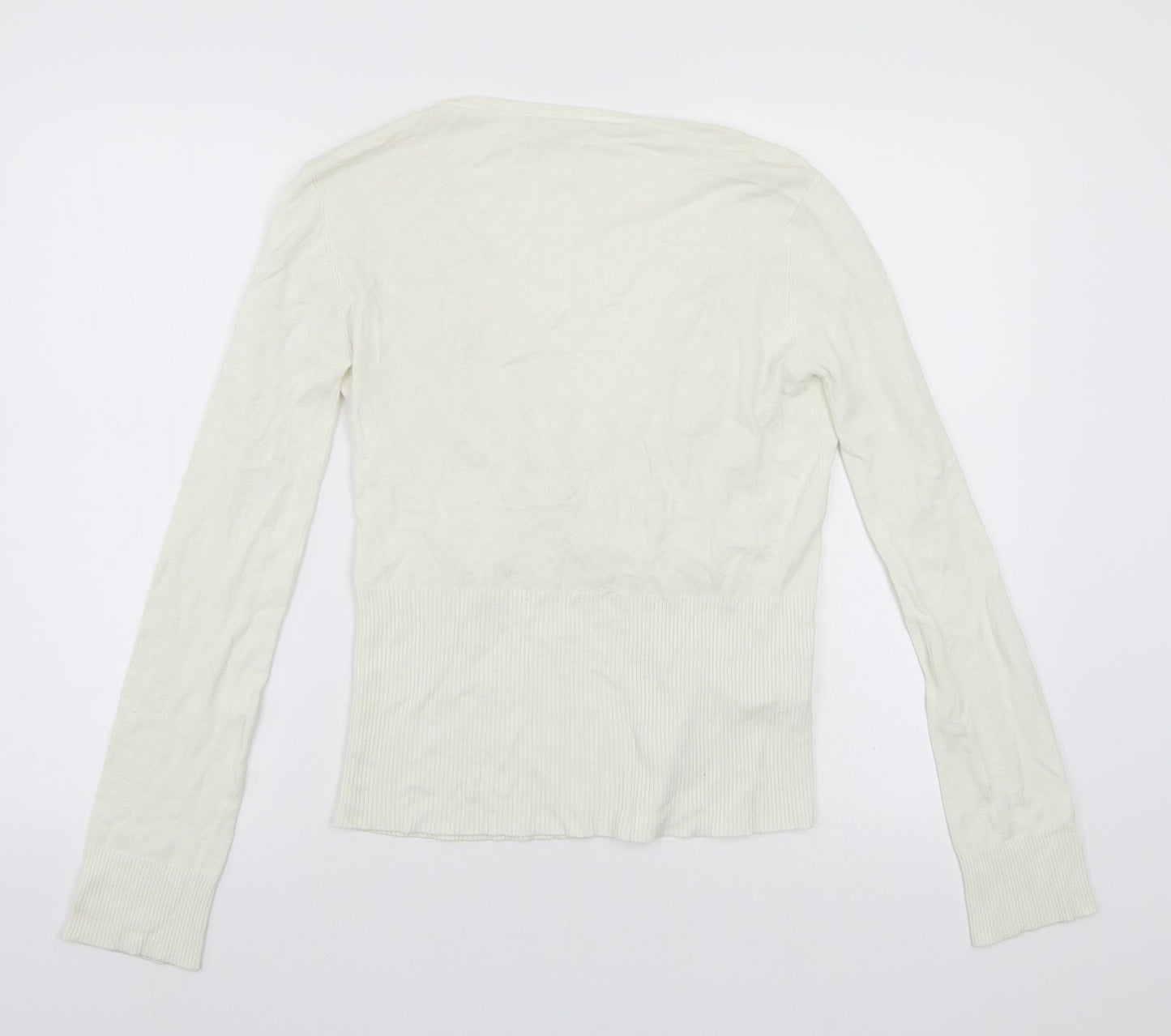 Select Womens White   Pullover Jumper Size 16