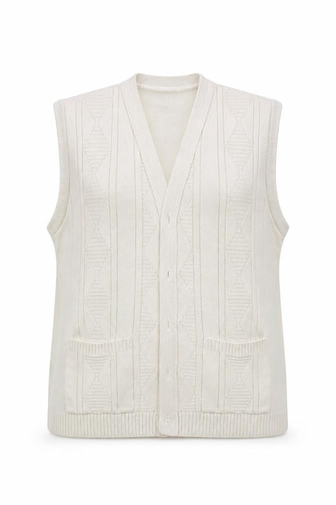 Simon Taylor Womens Beige   Cardigan Jumper Size M