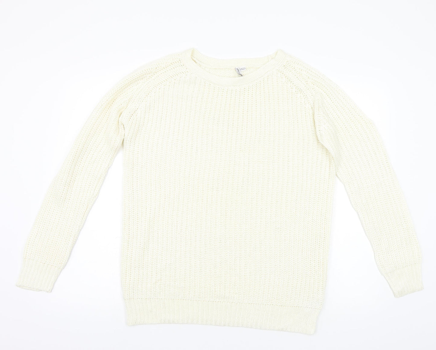 Capsule Womens White   Pullover Jumper Size 14
