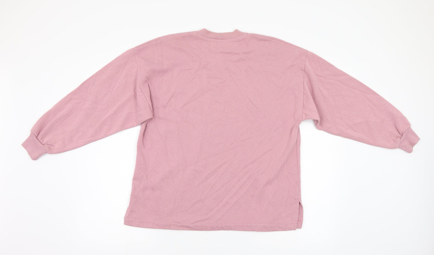 Oh Nice Womens Pink   Pullover Sweatshirt Size M