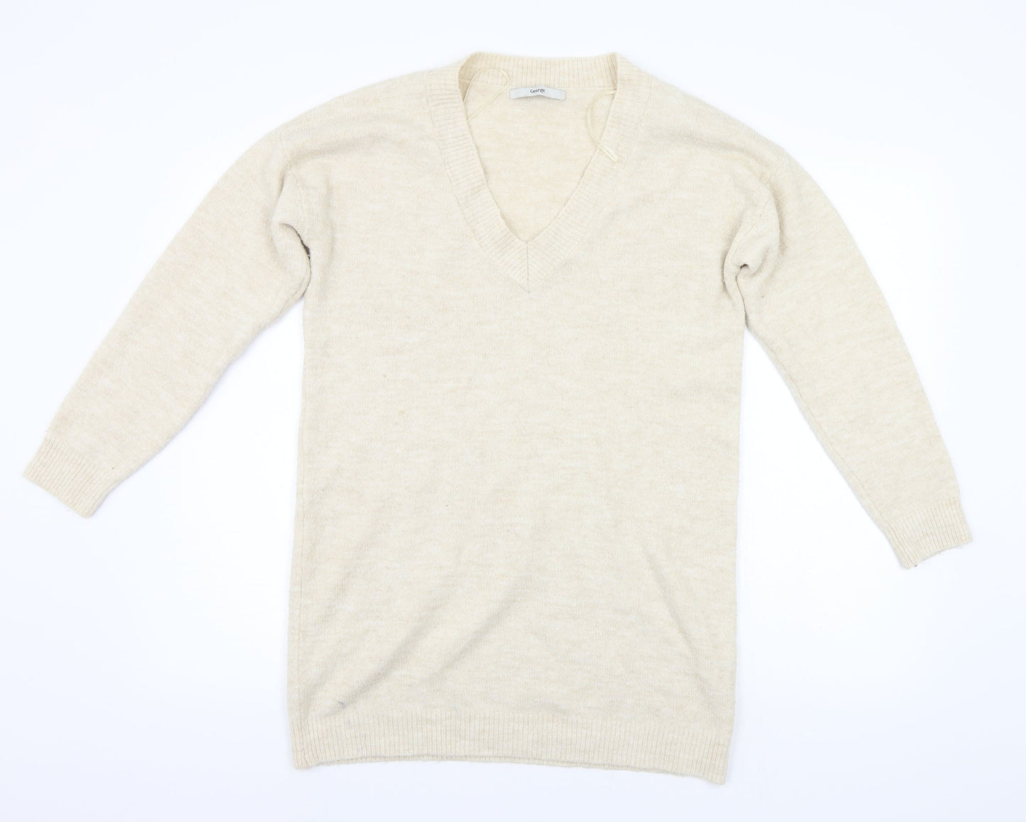 George Womens Beige   Tunic Jumper Size S