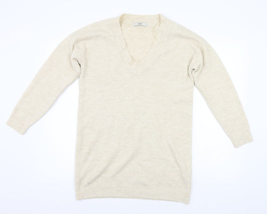 George Womens Beige   Tunic Jumper Size S
