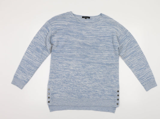 Peacocks Womens Blue   Pullover Jumper Size M