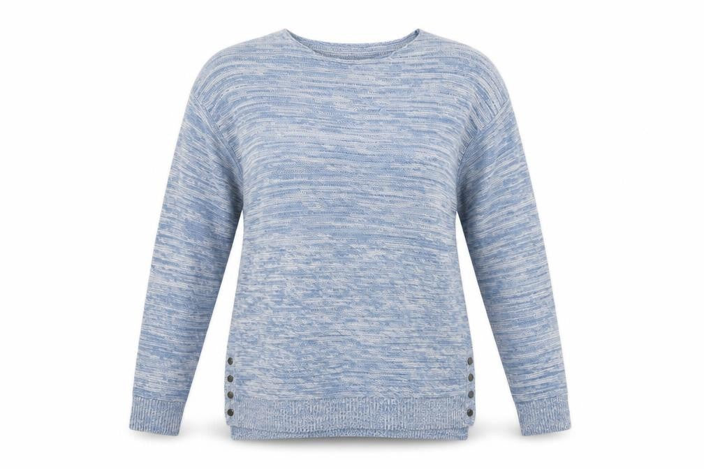 Peacocks Womens Blue   Pullover Jumper Size M