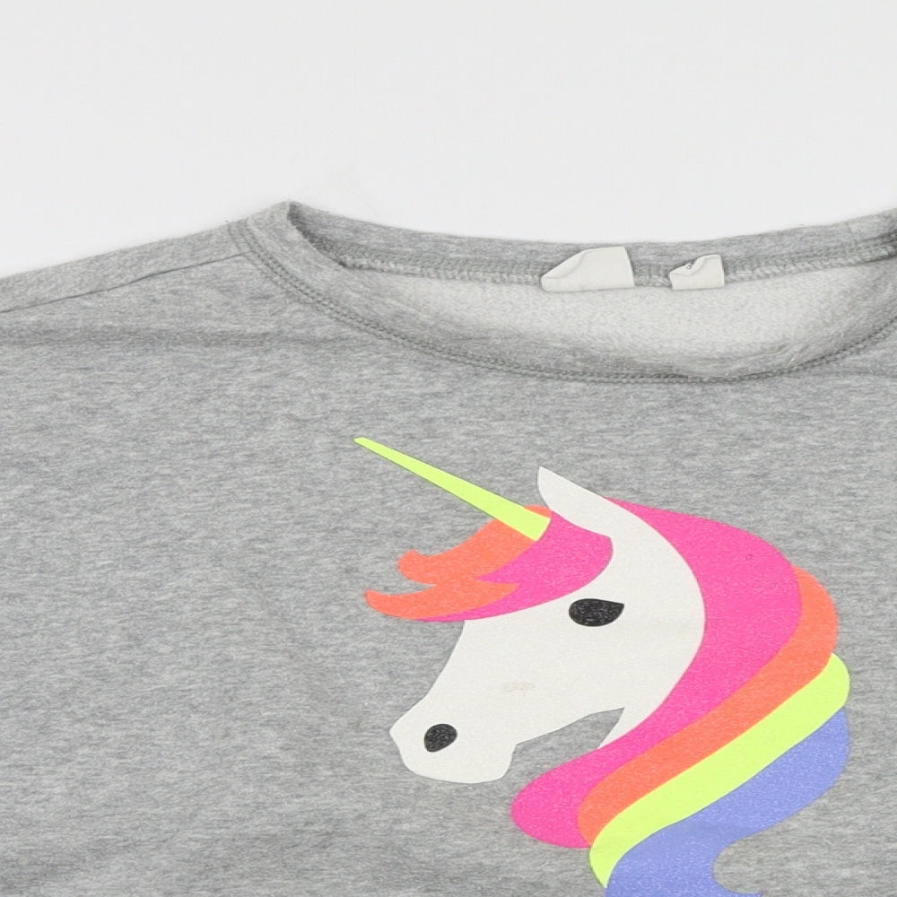 Gap Girls Green   Pullover Sweatshirt Size M  - Unicorn