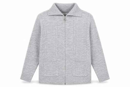 Pure & Natural Womens Grey   Cardigan Jumper Size XL