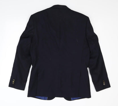Charlton Gray  Mens Blue   Jacket Blazer Size 40