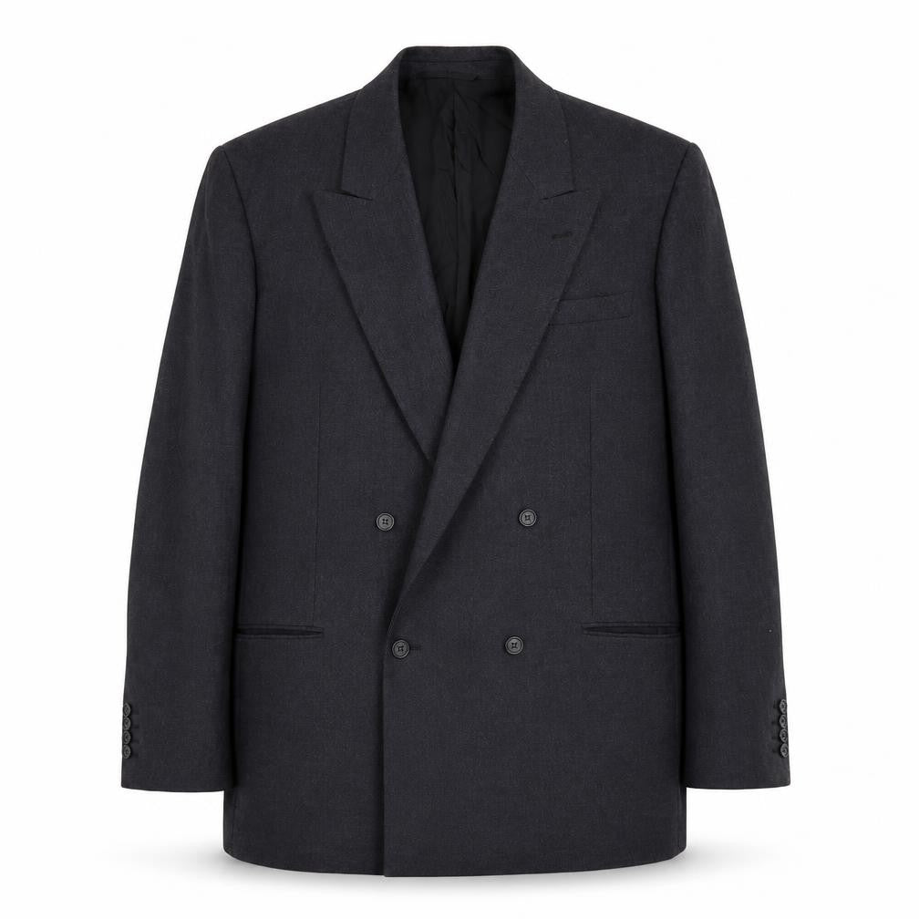 Preworn Mens Black   Jacket Suit Jacket Size 40
