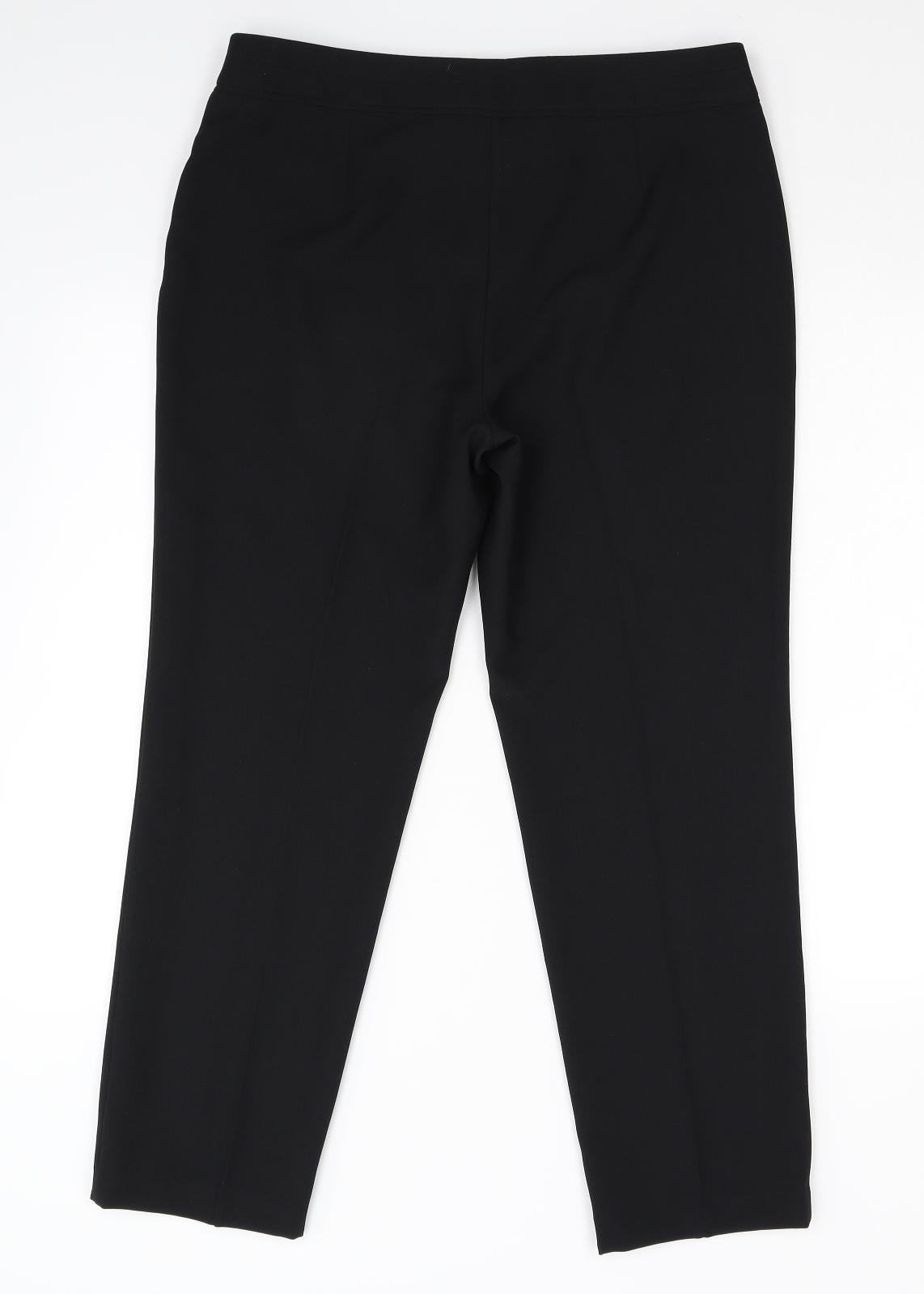 F&F Womens Black   Trousers  Size 12